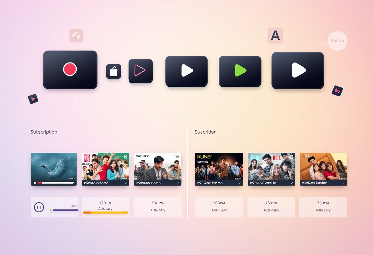 韓国ドラマを見るサブスク配信サービスを徹底比較のイメージ画像