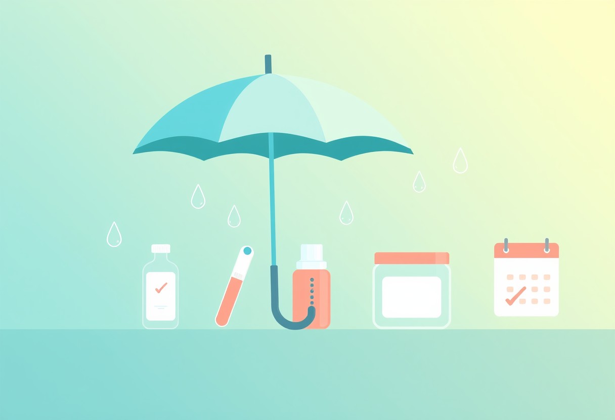梅雨の健康管理を習慣化する7つの実践ポイントのイメージ画像